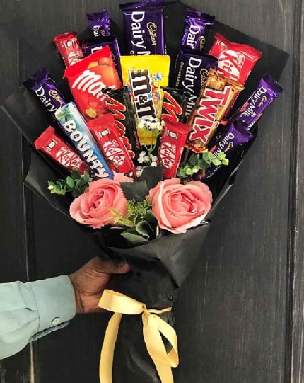 Custom Chocolate Bouquet | Customized Bouquet | Flower Bouquet | Flowers | Event decoration Services | flowers decoration near me | flower studio pakistan | bukey near me