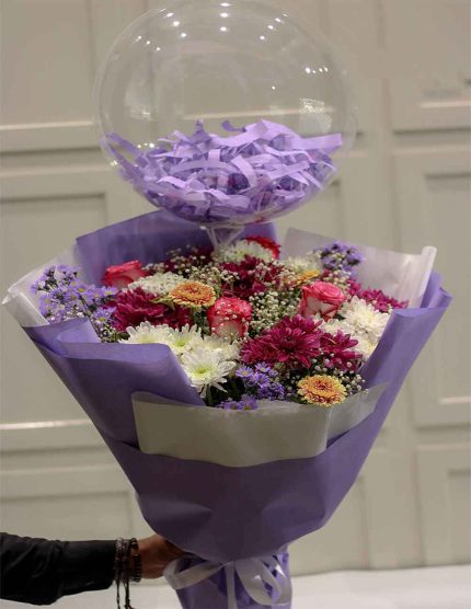 Lofty Charm Bouquet | Flowers | Event decoration Services | flowers decoration near me | flower studio pakistan | bukey near me