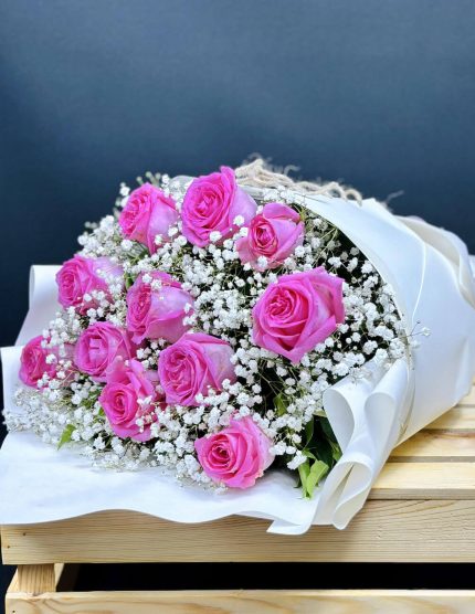 Fiery Pink | Flowers | Event decoration Services | flowers decoration near me | flower studio pakistan | bukey near