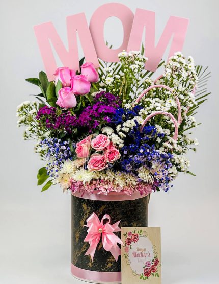 Happy Mom | Flowers | Event decoration Services | flowers decoration near me | flower studio pakistan | bukey near me