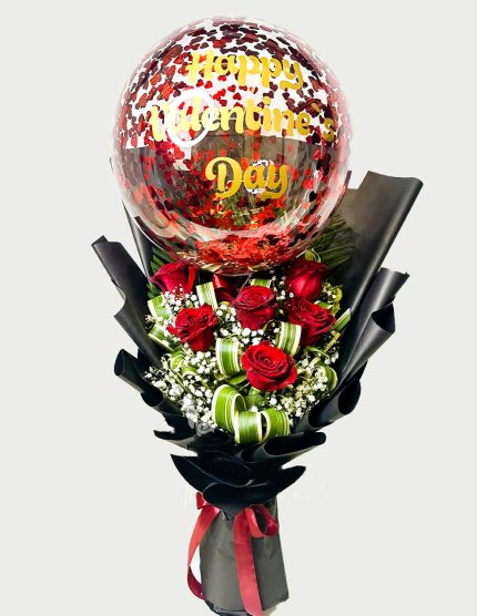 Romantic Valentine's Day Bouquet | Flowers | Event decoration Services | flowers decoration near me | flower studio pakistan | bukey near me