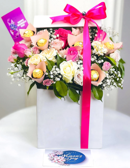 Wish for Women's Day | Flowers | Event decoration Services | flowers decoration near me | flower studio pakistan | bukey near me