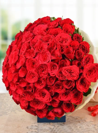 Beautiful Red Rose Bouquet