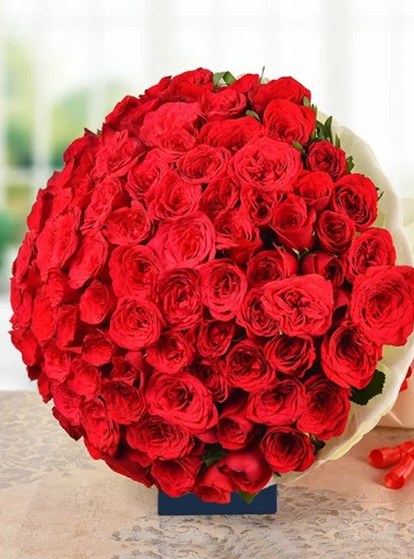 Beautiful Red Rose Bouquet
