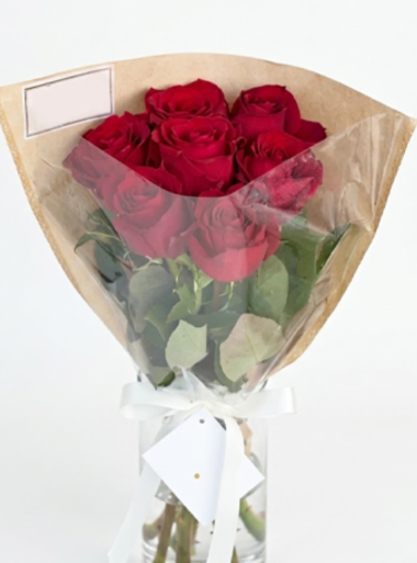 Crimson Romance flower bouquet