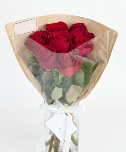 Crimson Romance flower bouquet