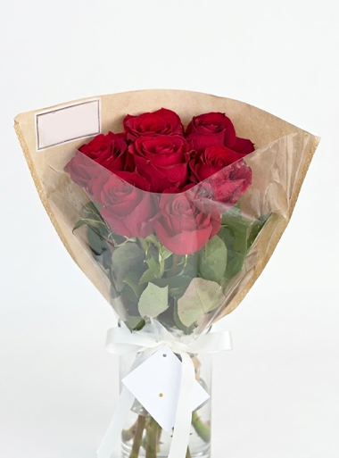 Crimson Romance flower bouquet