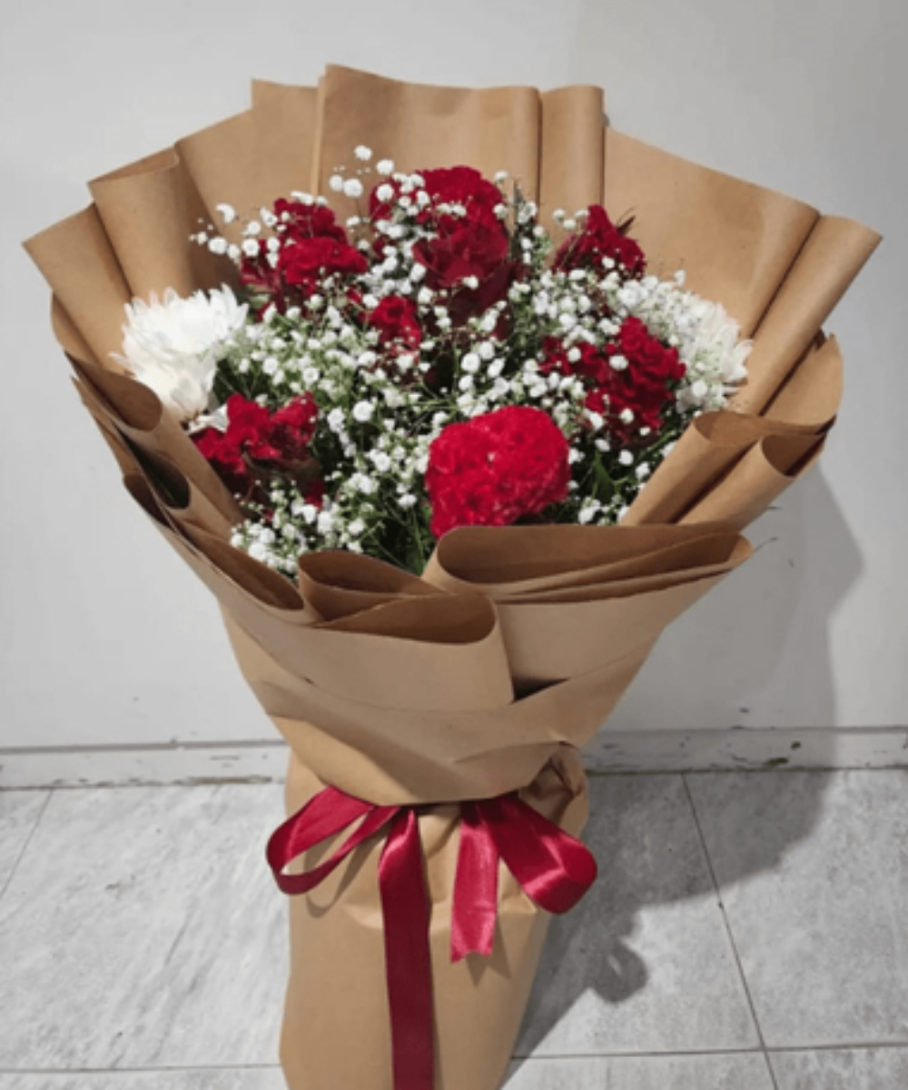 Regular Red roses bouquet