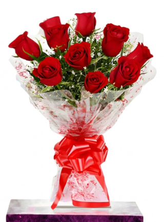 fresh rose bouquet