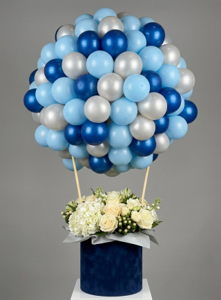 Bouquet Baby Shower Boy Flowers