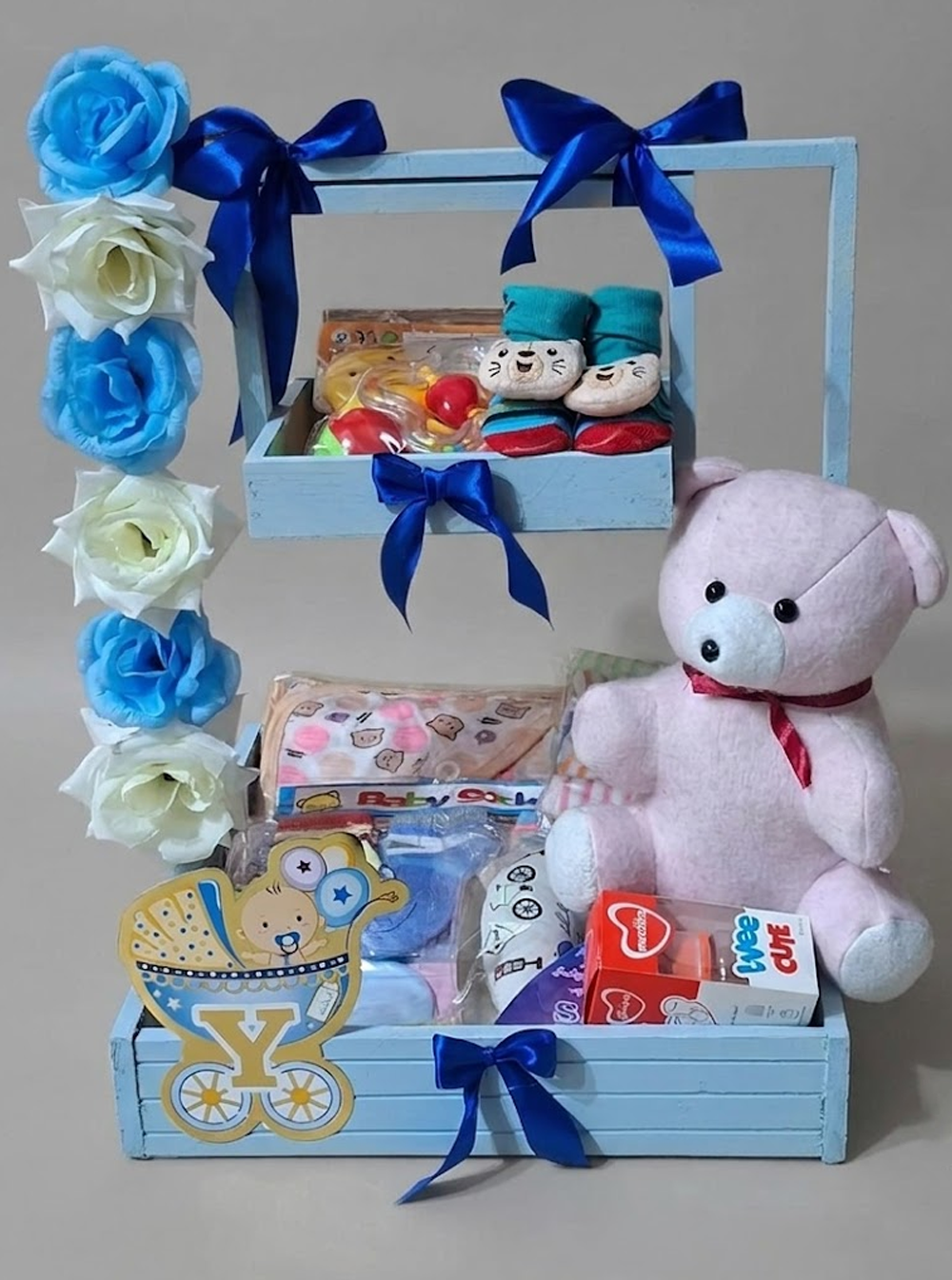 Newborn Baby Boy Arrival Gift Set