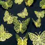 3D butterfly cutouts