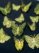 3D butterfly cutouts