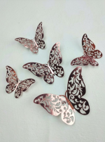 3D butterfly cutouts