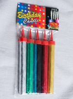 Birthday cake Sparkling firework candles - Image 2