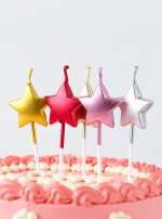 Cake topper Candles in star shape - Image 2