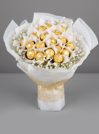 Chocolate And Flowers Bouquet