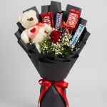Flowers and Chocolate Bouquet