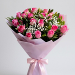 Pink Royale 25 Rose Bouquet