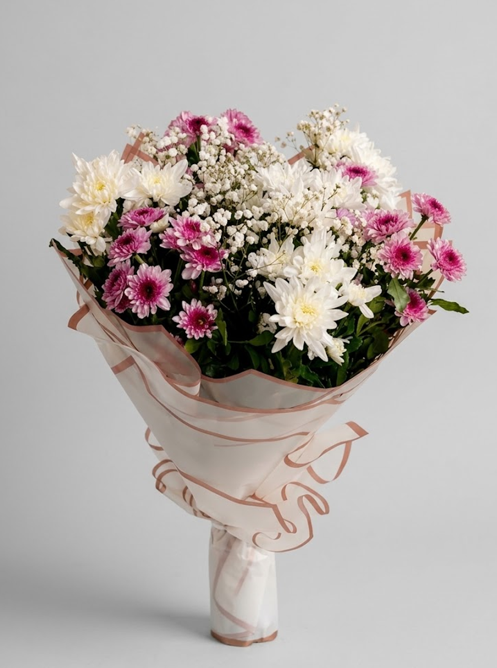 Pink and White Meadow Bouquet Pink and White Meadow Bouquet