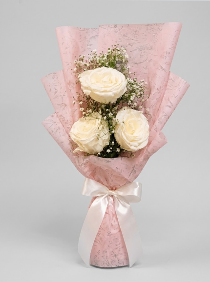 White Rose Bouquet
